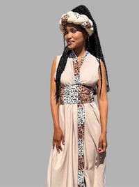 Sleeveless Mosadi Snatched Kimono (Tall)