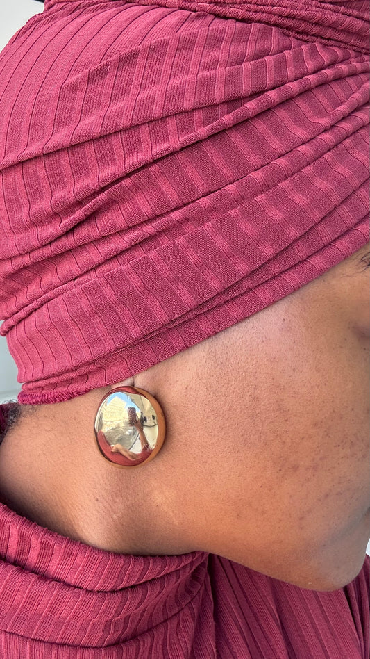 Classy ovals earrings