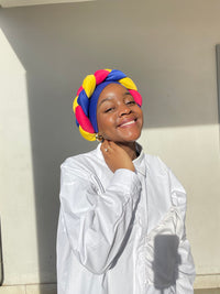 Mixed Colour Braided Headband (Only)