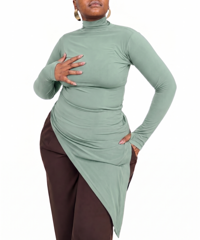 The Angle turtleneck Top