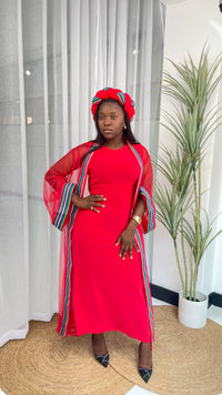 The Lufuno(Net kimono Only or Inside Dress)(regular and Short)