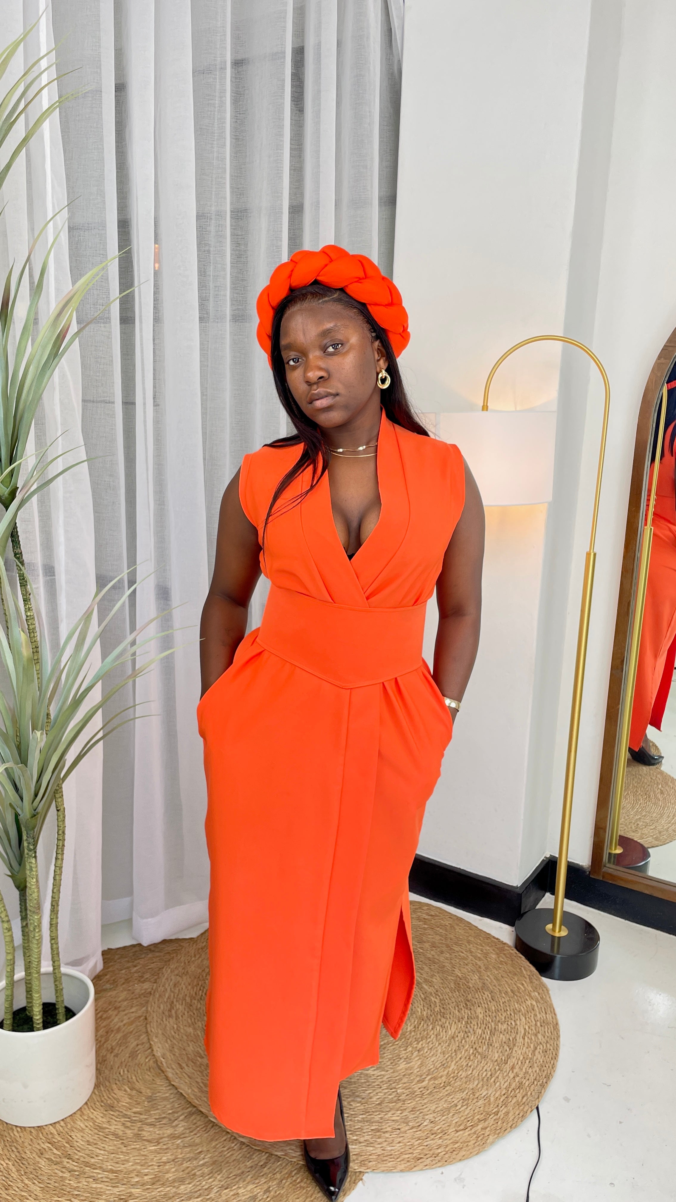 Sleeveless Barbie Snatched Kimono (Tall)