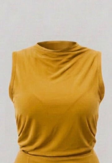 Dineo Feminine Drape Top - Tol'thema