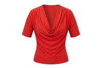 Feminine Drape Top with Sleeves - Tol'thema