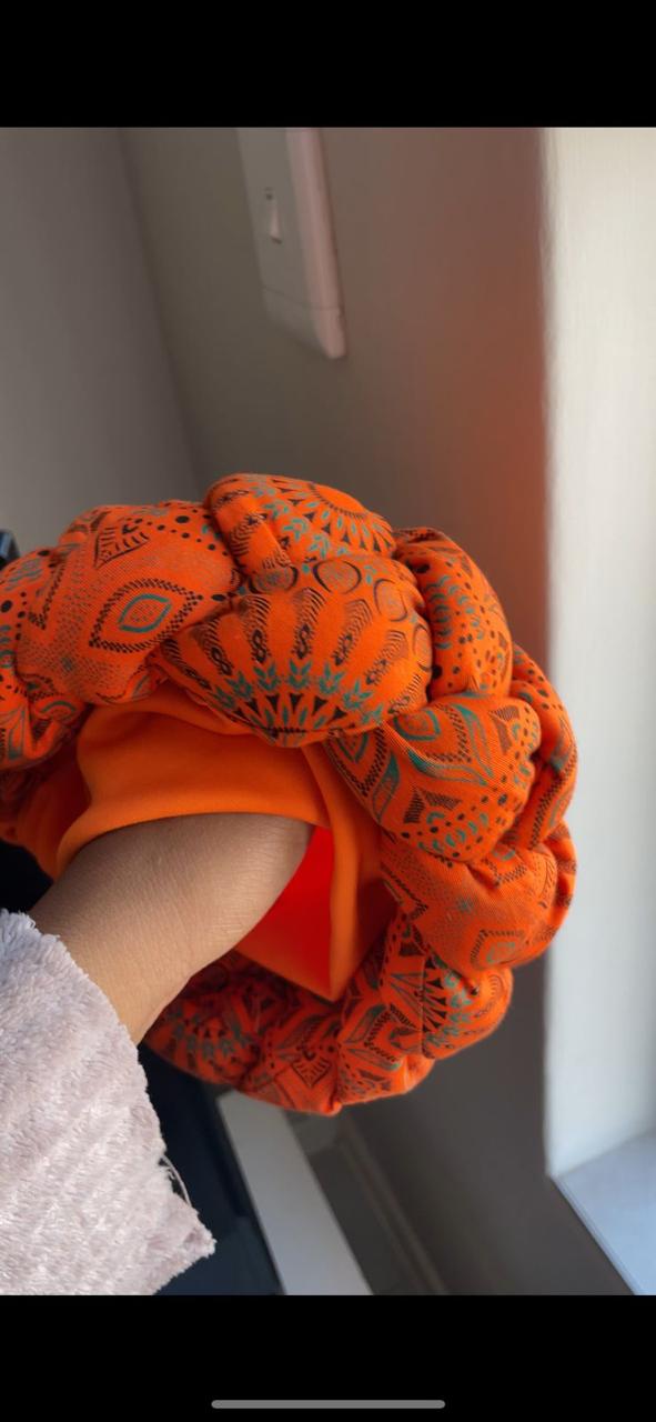 Makoti's Braided Crown (Full Turban for small and meduim size)