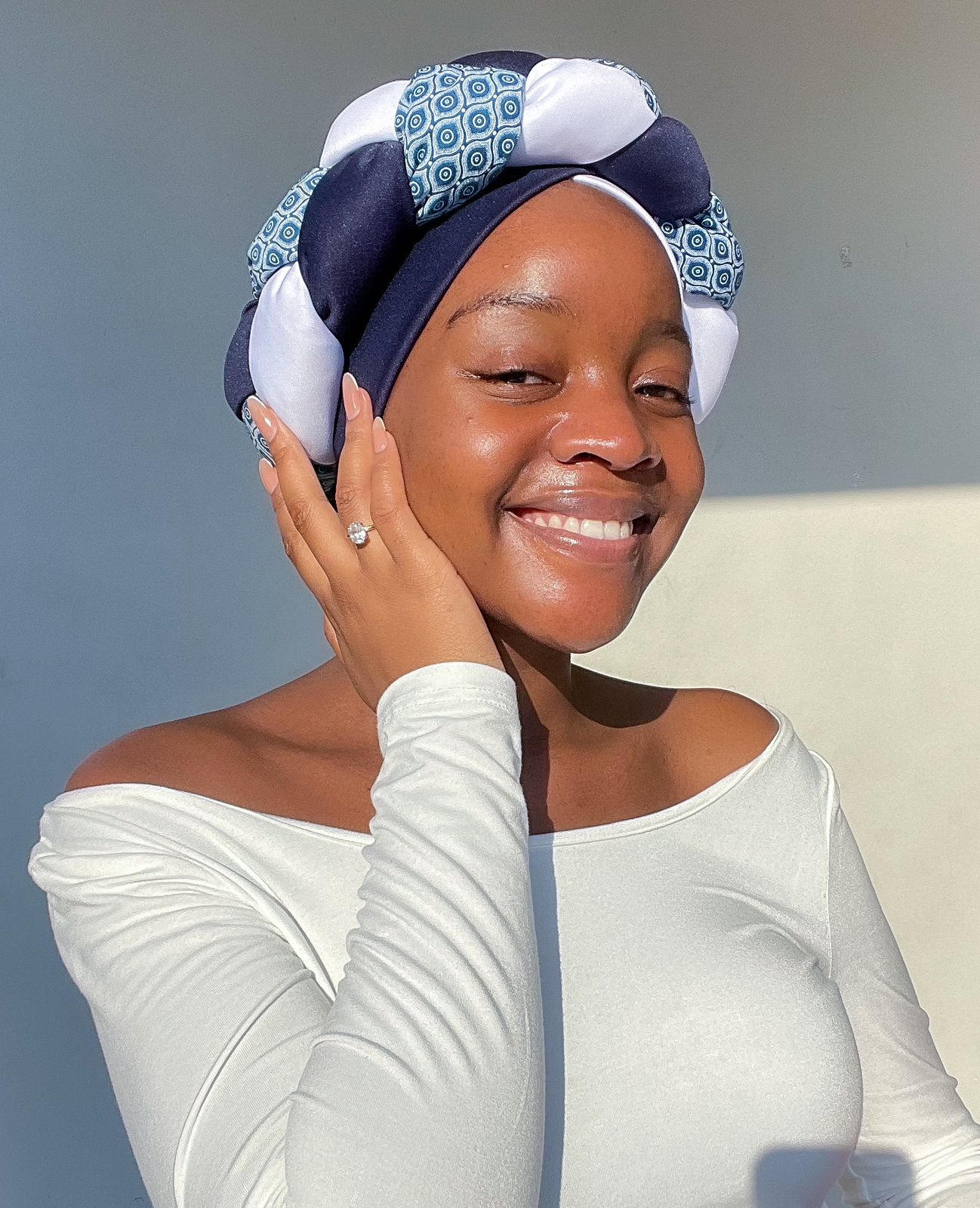 Makoti's Braided Crown (Full Turban for small and meduim size)