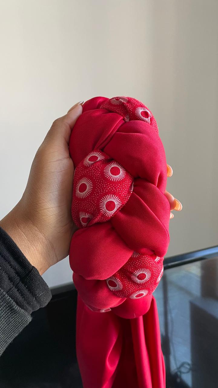 Makoti's Braided Crown (Full Turban Large and extra large) - Tol'thema