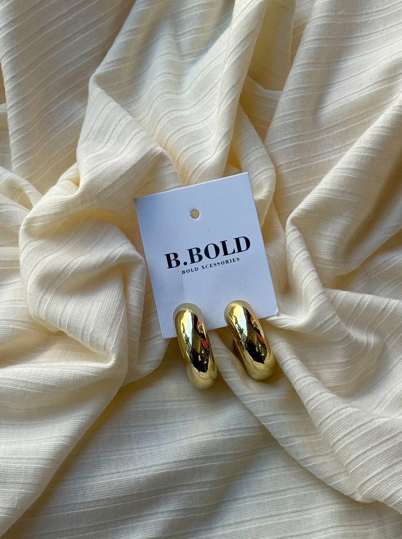 Mini Gold Hoop Earrings - Tol'thema