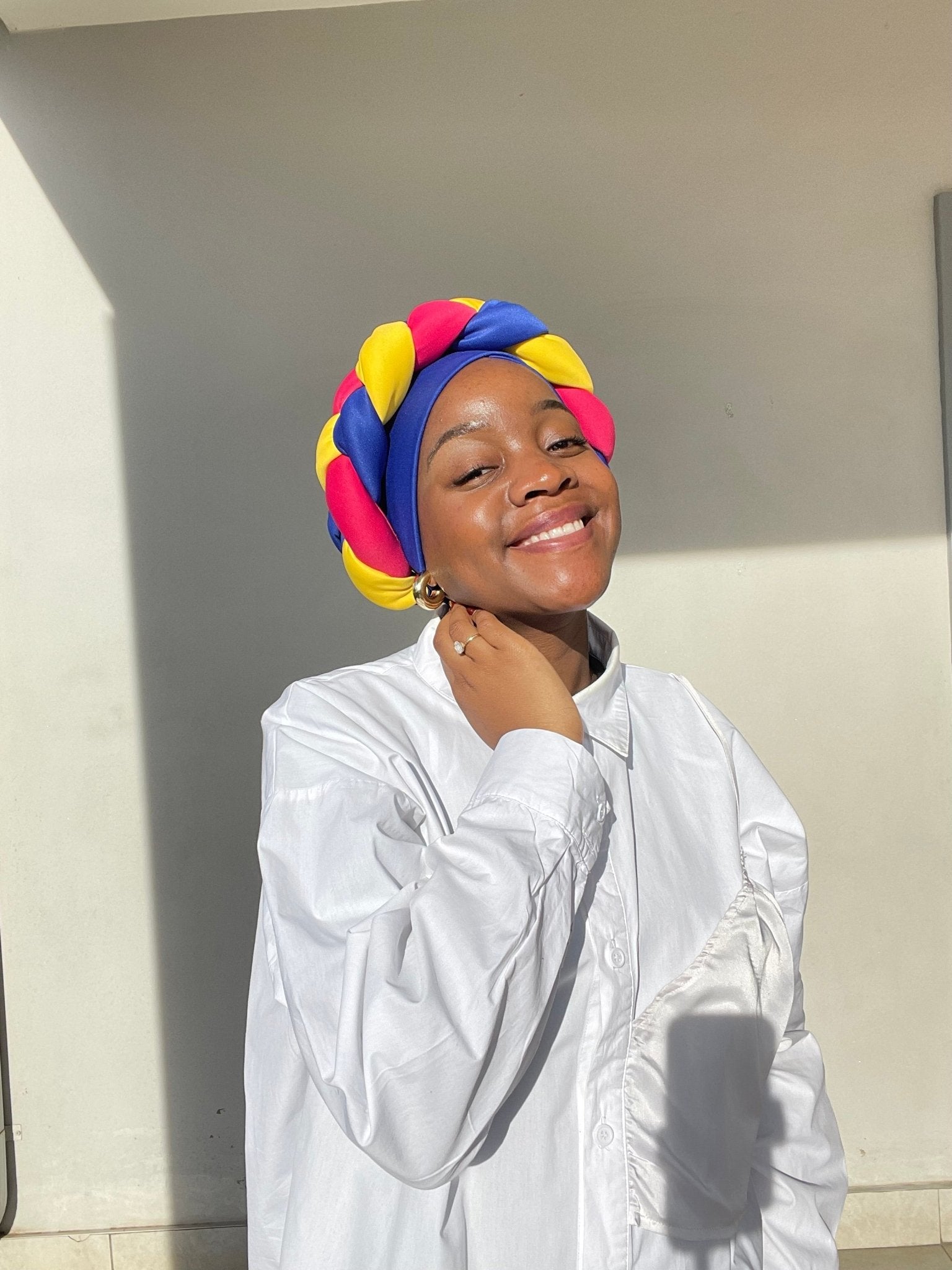 Mixed Colour Braided Headband (Only) - Tol'thema