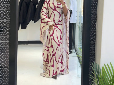 Printed round neck Lindy - (Tall) - Tol'thema