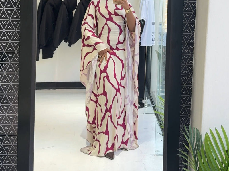 Printed round neck Lindy - (Tall) - Tol'thema