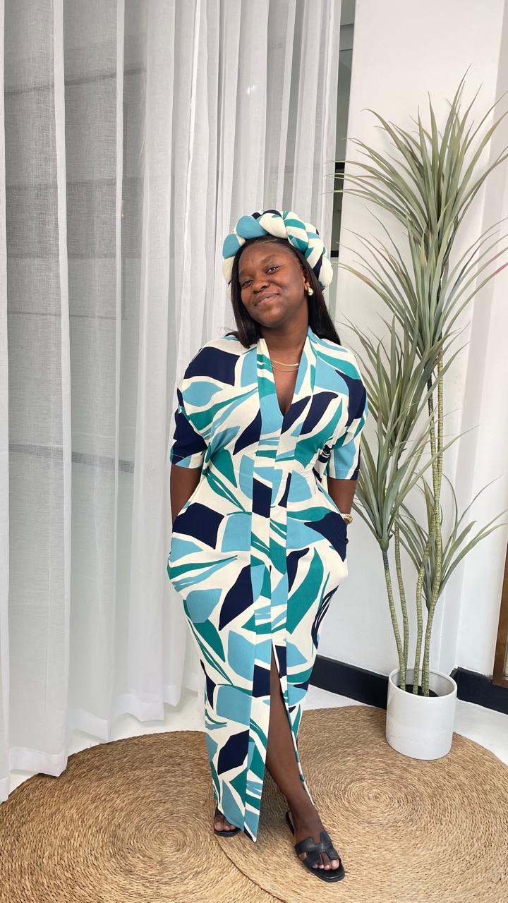 Printed Zarah Boubou - Tol'thema