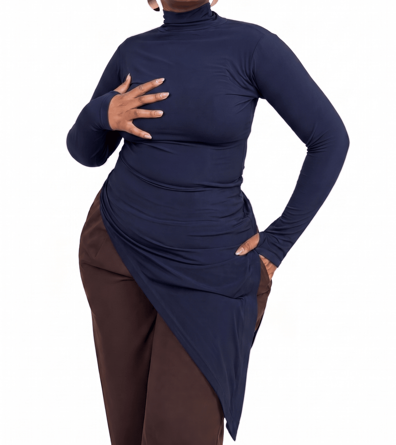 The Angle turtleneck Top - Tol'thema