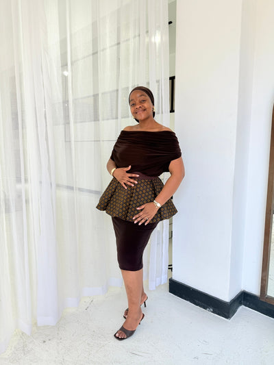 The cultured Dineo skirt Set - Tol'thema