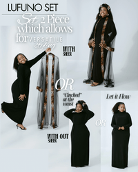 The cultured free Lufuno turtleneck set. - Tol'thema