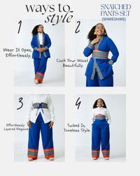 The cultured Snatched pants set - Tol'thema