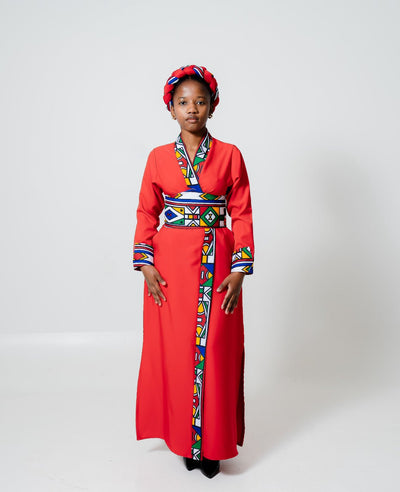 The Makoti long sleeve Snatched Kimono - Tol'thema