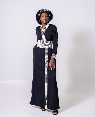 The Makoti long sleeve Snatched Kimono - Tol'thema
