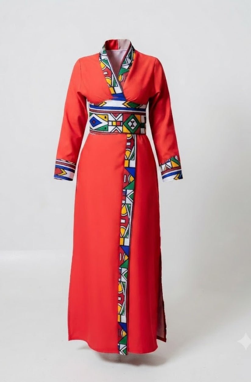The Makoti long sleeve Snatched Kimono - Tol'thema