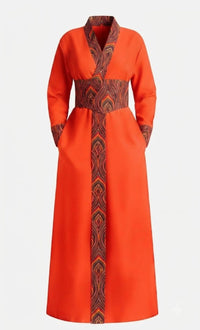 The Makoti long sleeve Snatched Kimono - Tol'thema
