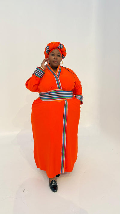 The Makoti long sleeve Snatched Kimono - Tol'thema