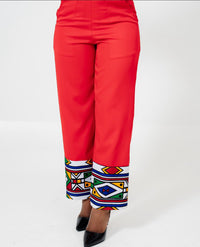 The Makoti Sleek Wide Leg Pants - Tol'thema