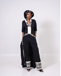 The Makoti Sleek Wide Leg Pants - Tol'thema