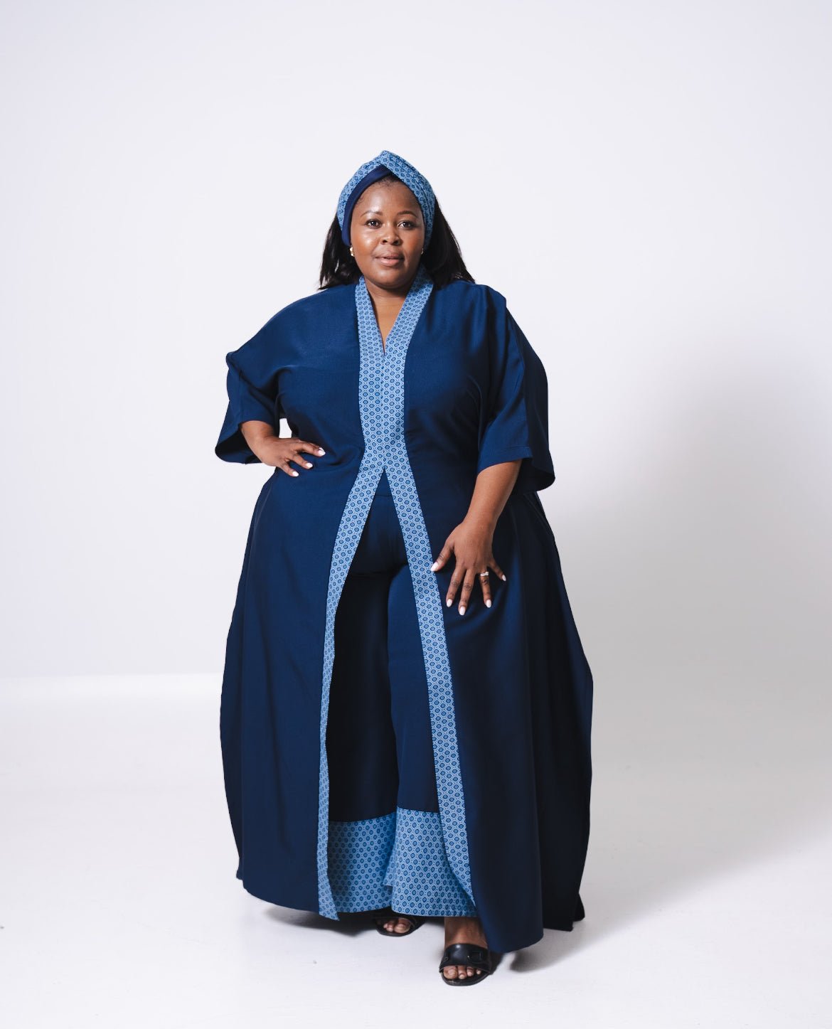 The Makoti Sleek Wide Leg Pants - Tol'thema