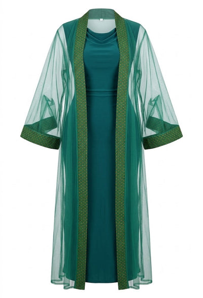 The Makoti Sleeveless Cinched Lufuno set - Tol'thema