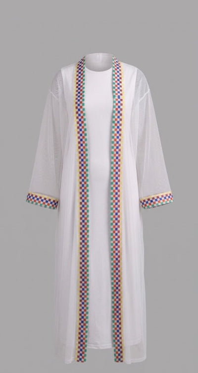 The Makoti Sleeveless Cinched Lufuno set - Tol'thema