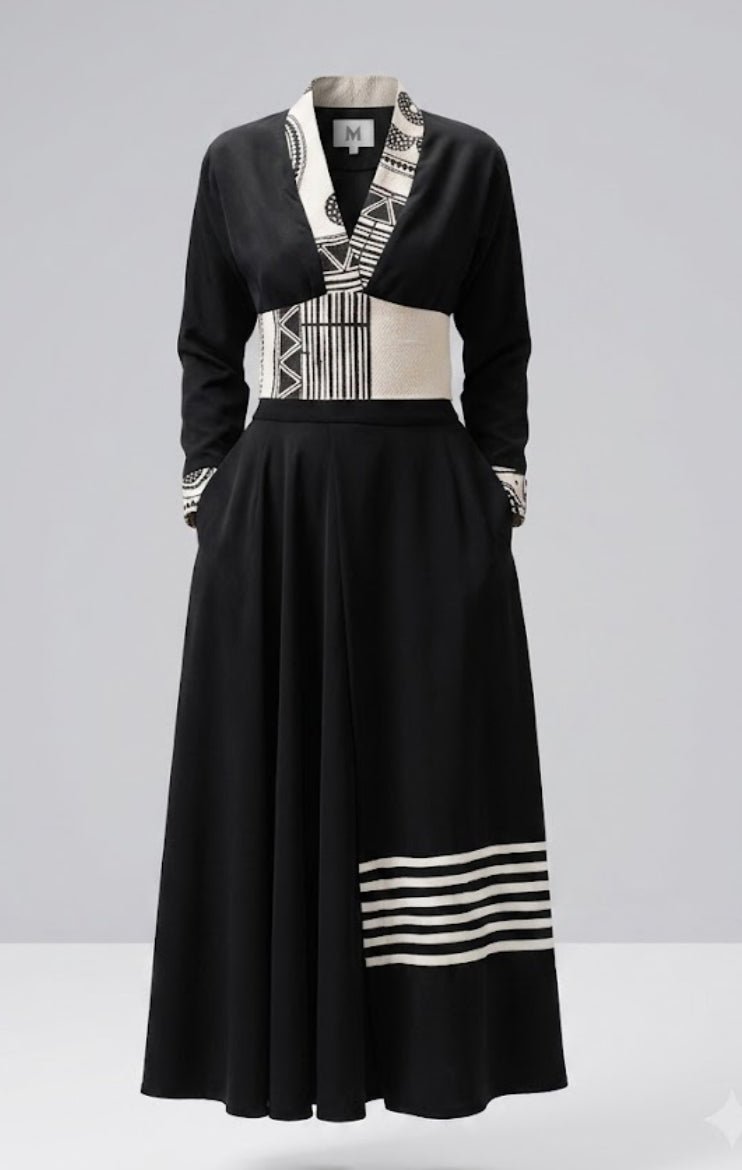 The Makoti Snatched Skirt set - Tol'thema