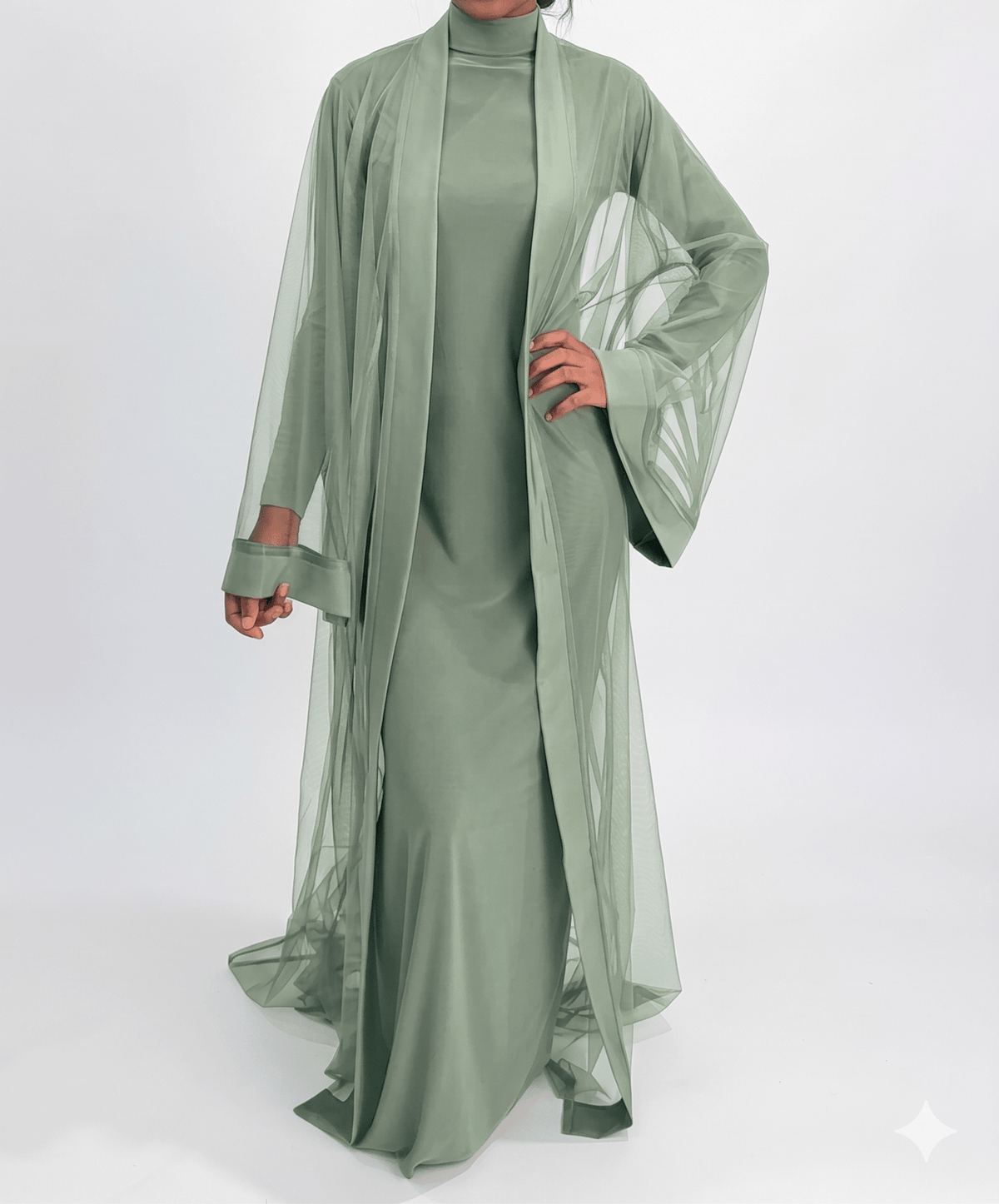 The valentine cinched Lufuno turtleneck set - Tol'thema