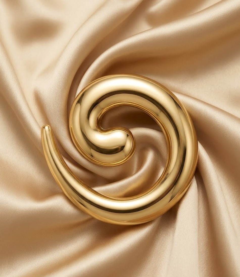 Vortex Gold Brooch - Tol'thema